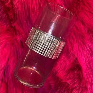 Rhinestone Flower Vase